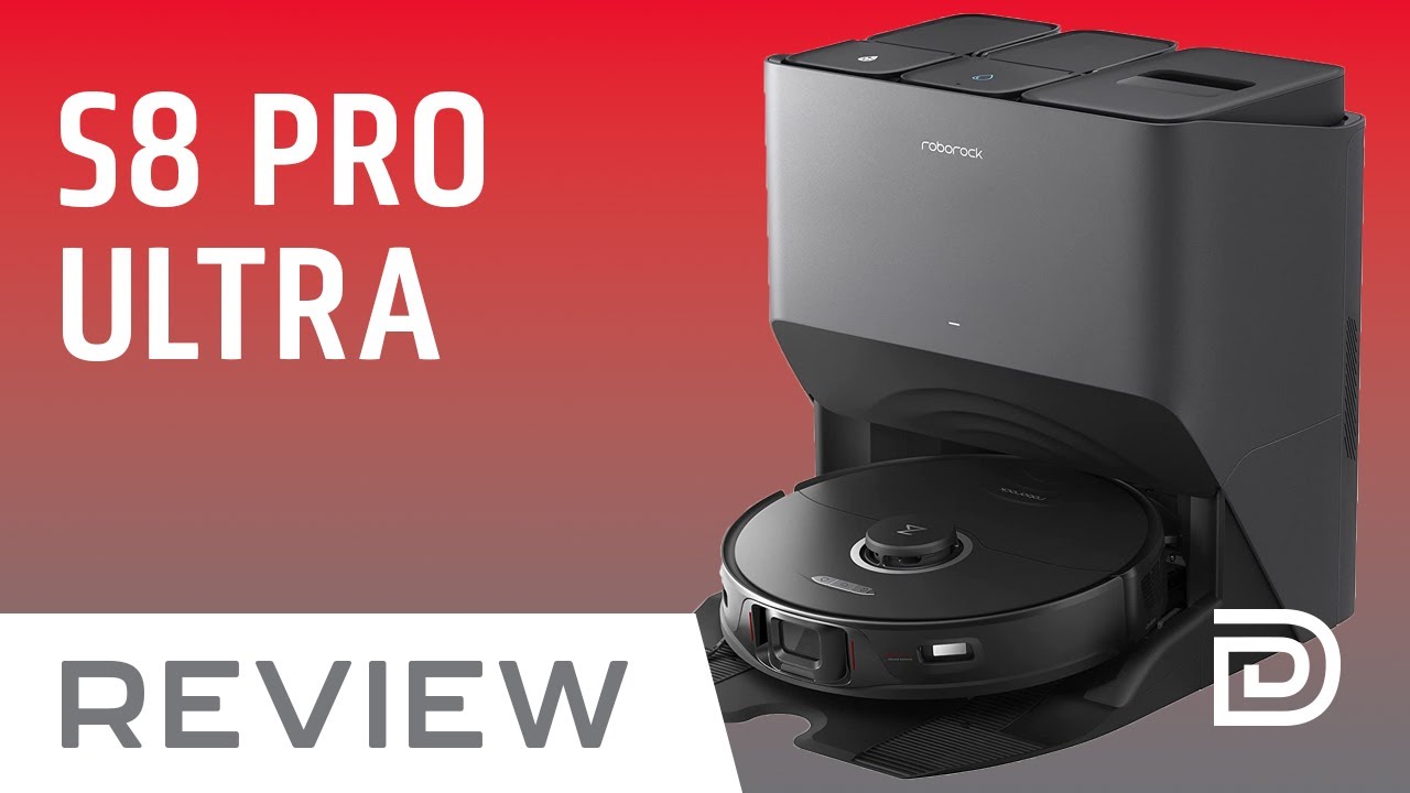 Убирайтесь дома без усилий с помощью пылесоса и швабры Roborock S8 Pro Ultra