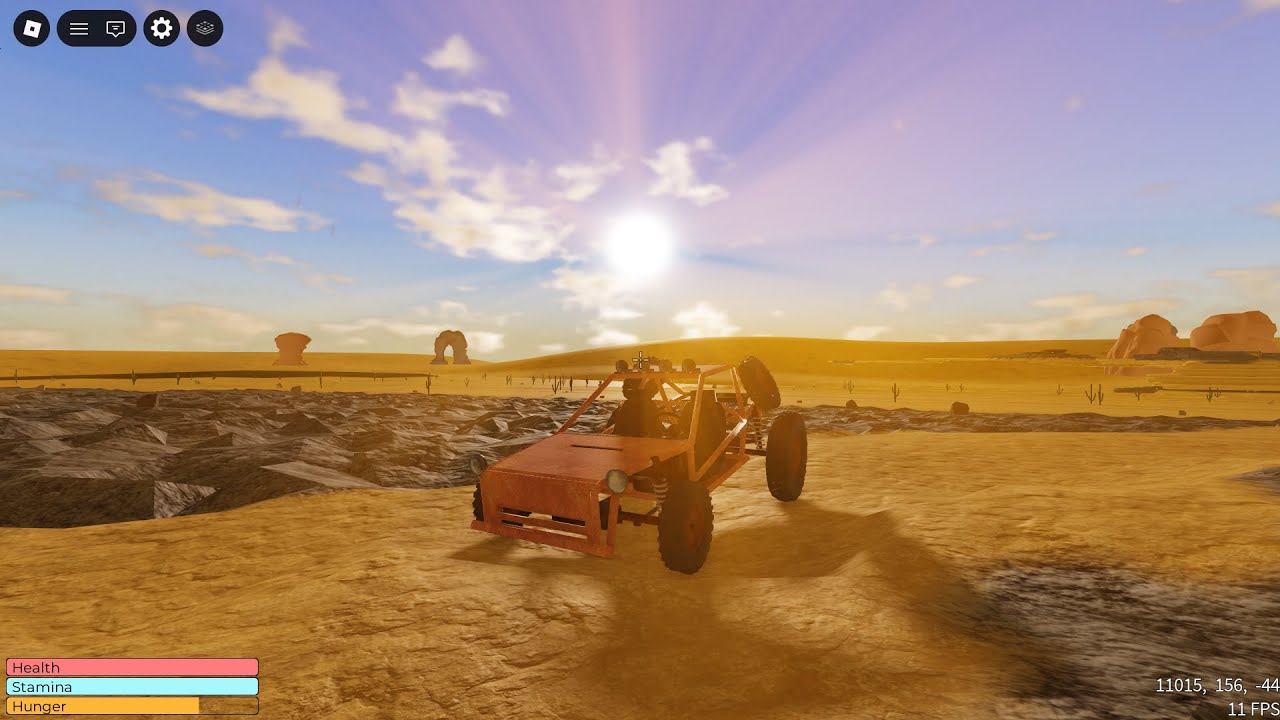 No deserto com meu buggy