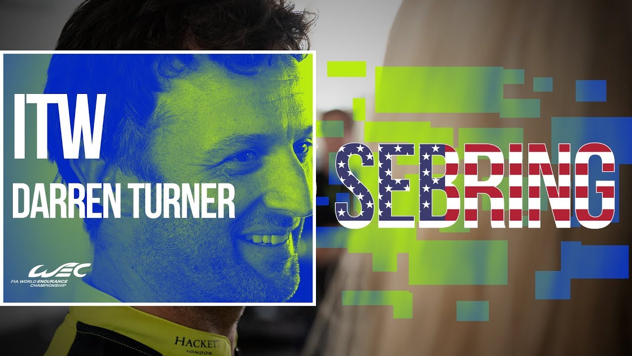 1000 Miles of Sebring 2019 - ITW Darren Turner