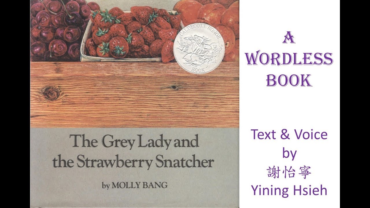 The Grey Lady And The Strawberry Snatcher - Worldless Picture Book Retold By Yining Hsieh