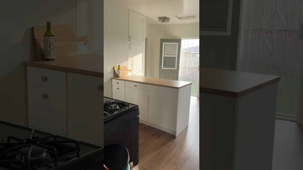 DIY kitchen island 