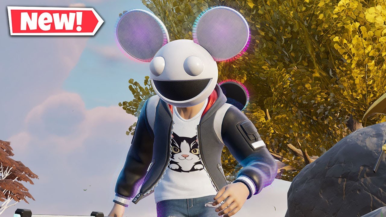 NEW DEADMAU5 Skin Gameplay In Fortnite!