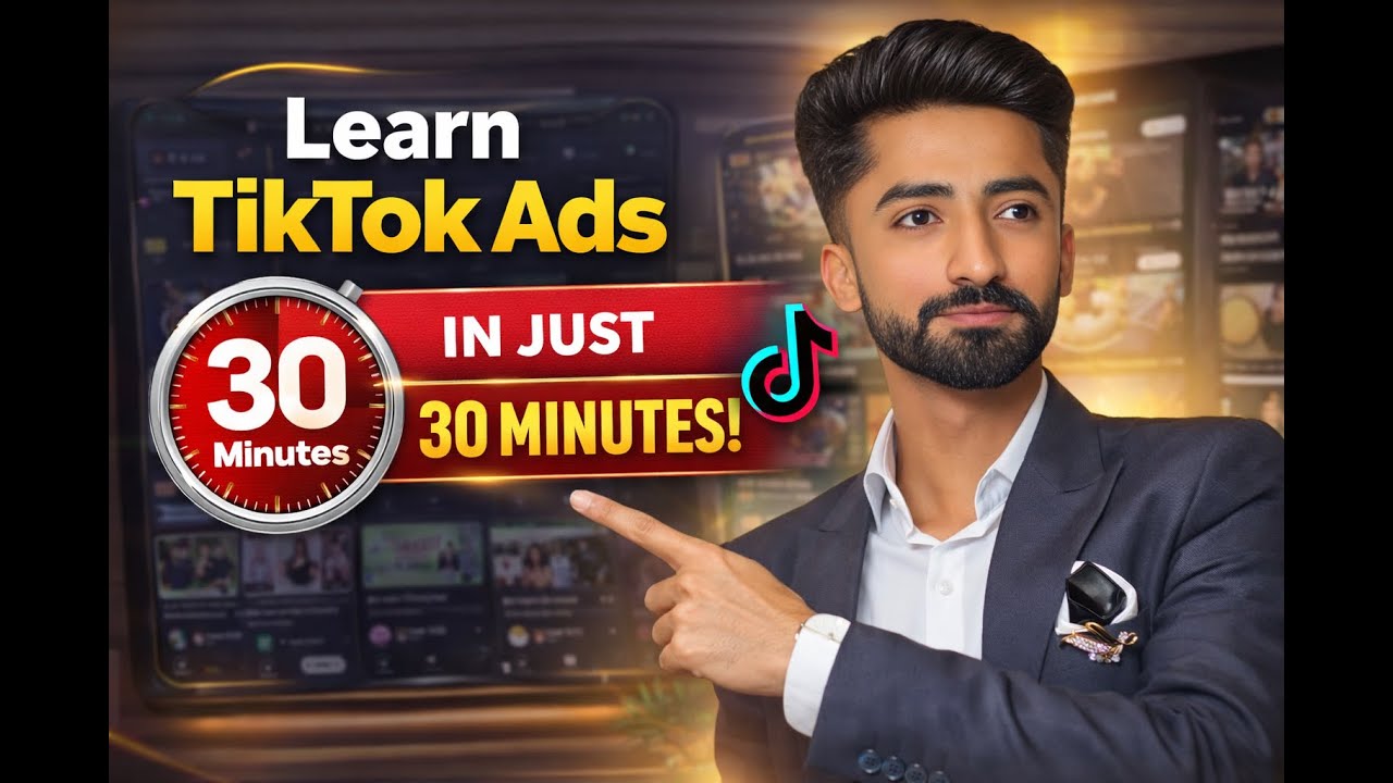 Learn TikTok Ads in Just 30 Minutes | Complete TikTok Ads Course 2026 (Updated)