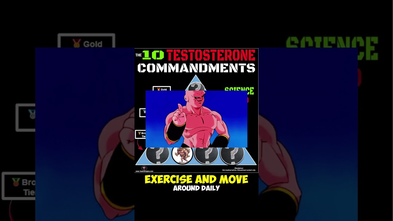 🚶&zwj;♂️The 10 Testosterone Boosting Commandments | Rule #9: Steps #testosterone #team3dalpha