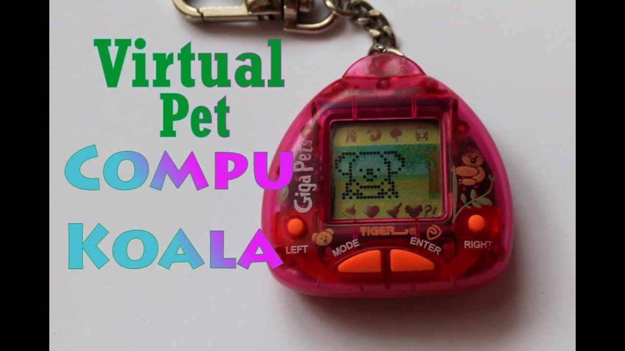 Compu Koala (Giga Pets ) virtual pet review | Тамагочи Компу Коала