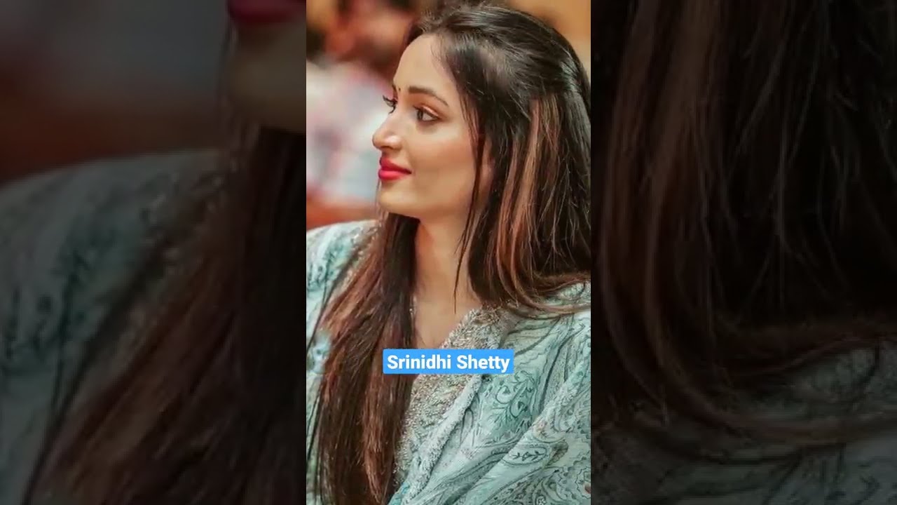 KGF Actress Srinidhi Shetty || yash mehabooba srinidhi Shetty || mehabooba || #shorts