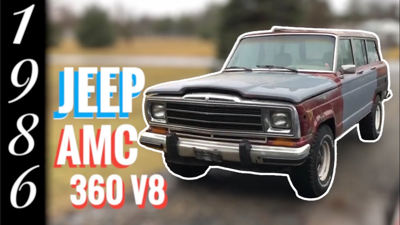 1986 Jeep Grand Wagoneer AMC 360 V8 First Start Up & Drive of The Year!