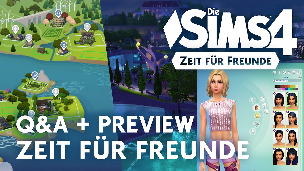 Zeit f&uuml;r Freunde Preview-Special mit Q&A  | Die Sims 4 Erweiterungspack
