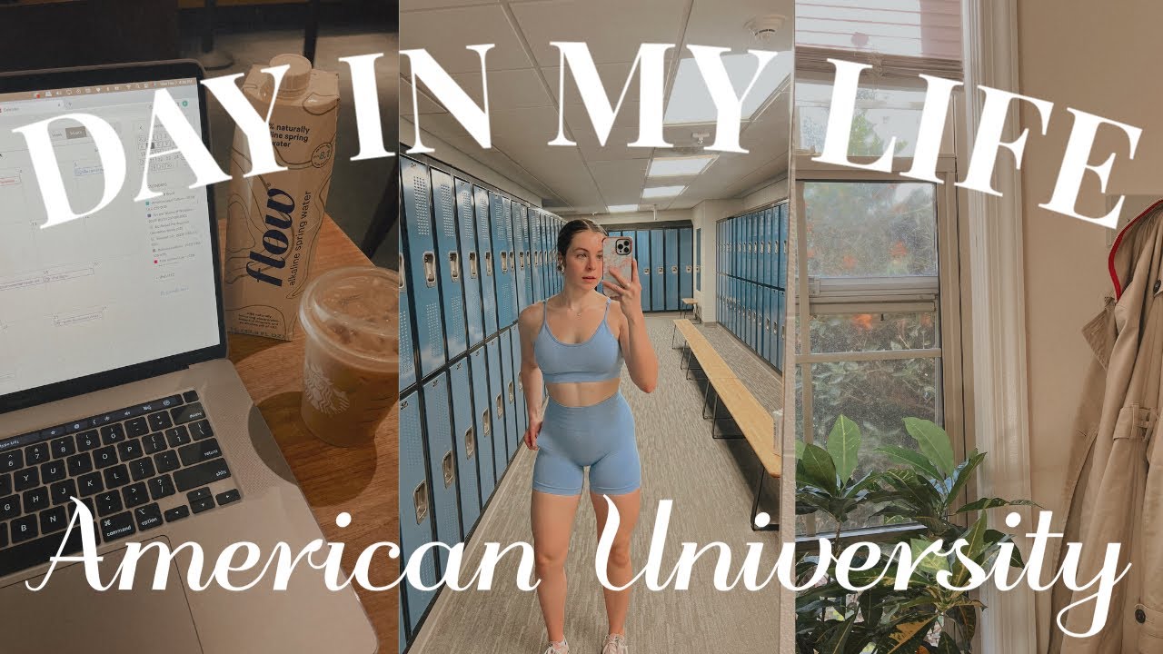 College Day in the Life Vlog at American University