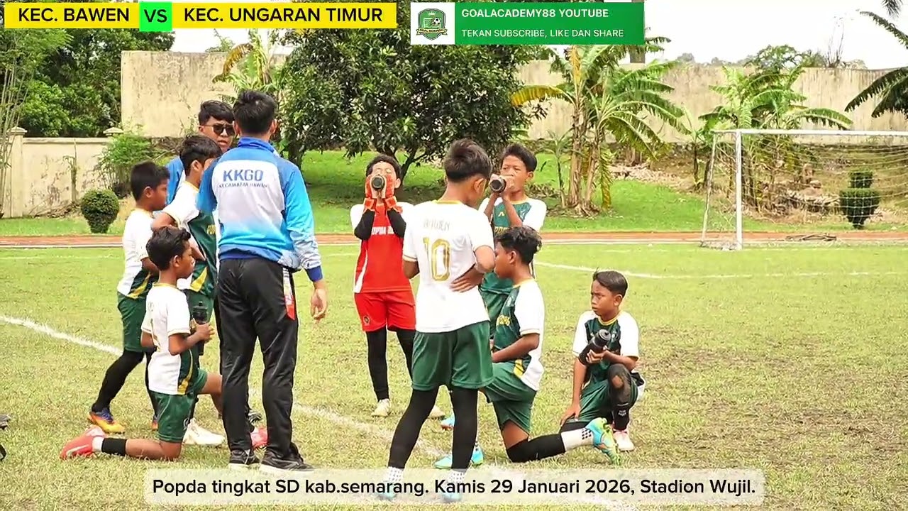 SEMI FINAL POPDA 2026 KEC. BAWEN VS KEC UNGARAN TIMUR tingkat SD kabupaten semarang.