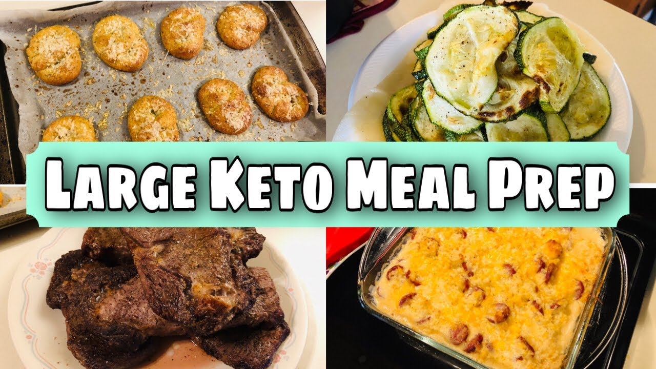 Large Keto Meal Prep| Family Friendly| 3/27/20