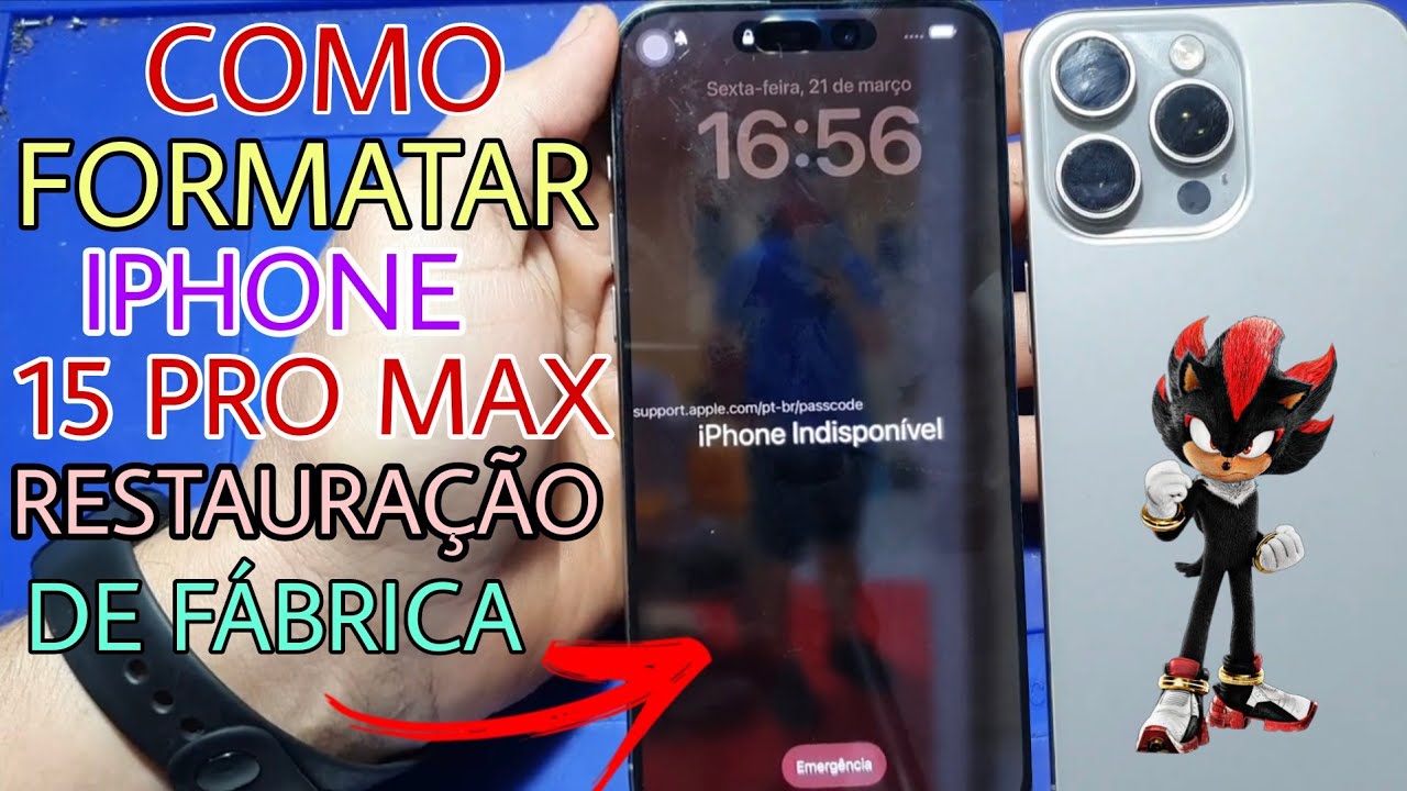 Como Formatar o IPHONE 15 PRO MAX, RESTAURAÇÃO DE FÁBRICA POR COMPLETO e atualizar ao mesmo tempo