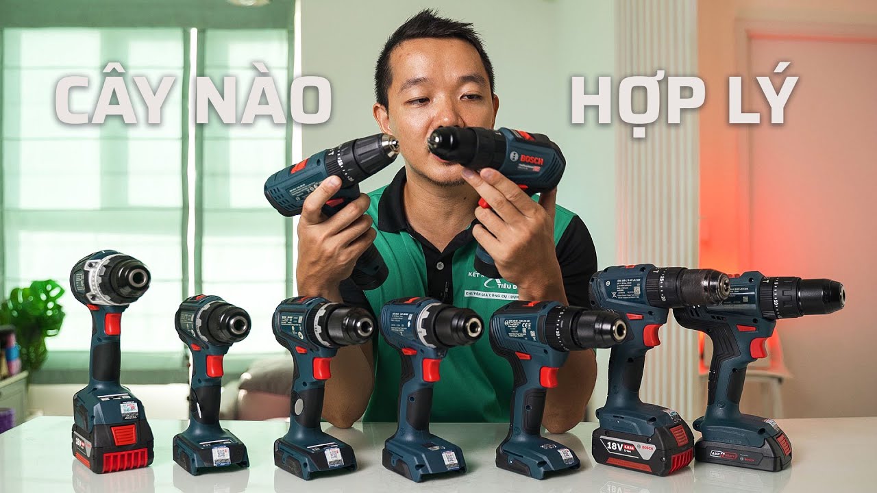 Tất Cả Khoan Pin Bosch - Ai N&ecirc;n Chọn M&aacute;y N&agrave;o? Gi&aacute; B&aacute;n Hiện Tại Ra Sao?