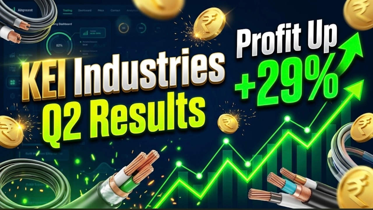 KEI Industries Q2 Results 2027 🔥 Profit Up 29% | KEI Share Latest News Today | KEI Results Analysis