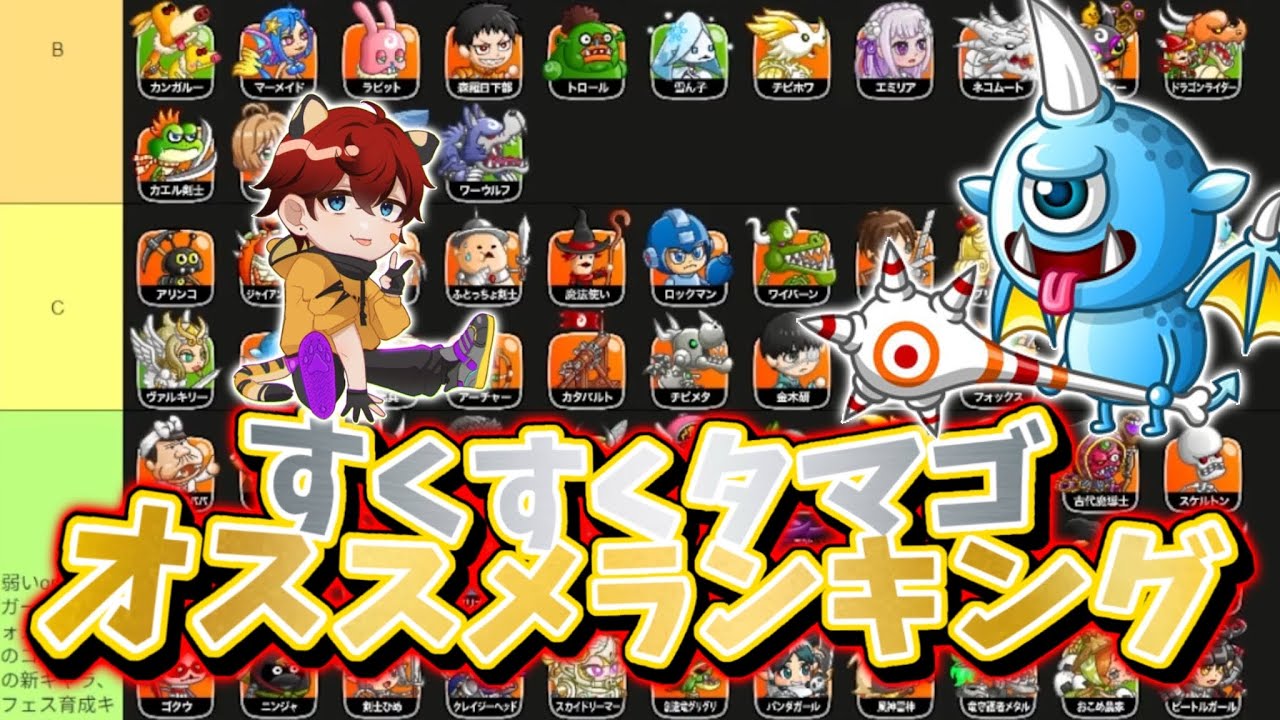 【城ドラ】すくすくタマゴオススメランキング【城とドラゴン|タイガ】