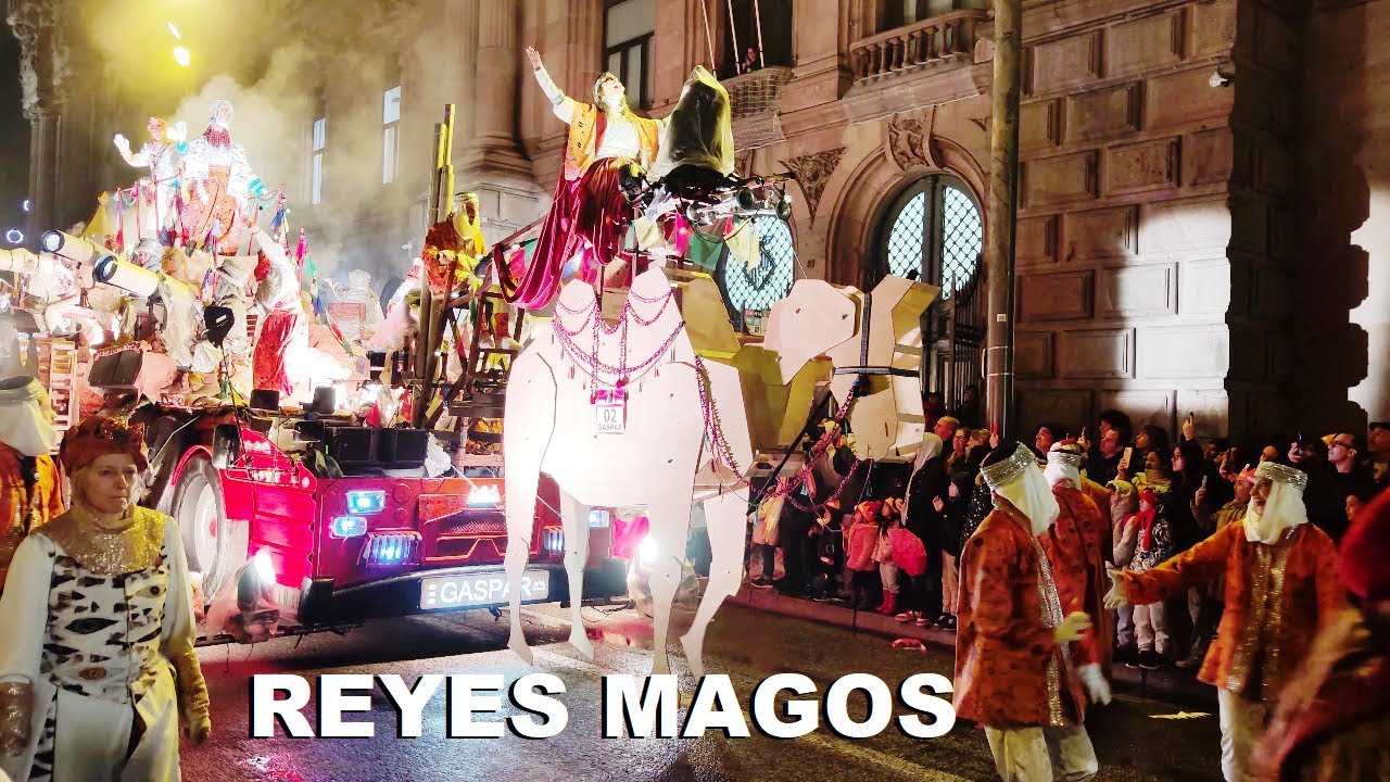 CABALGATA DE REYES MAGOS EN BARCELONA 2024 España