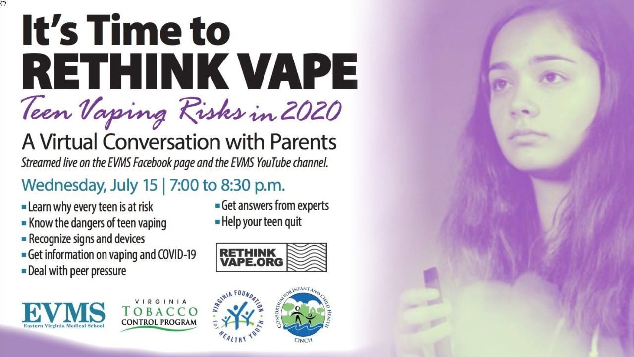 It's time to RETHINK VAPE: Teen Vaping Risks in 2020