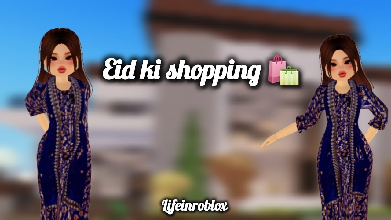 Eid ki shopping 🛍 | Roblox | metro life 