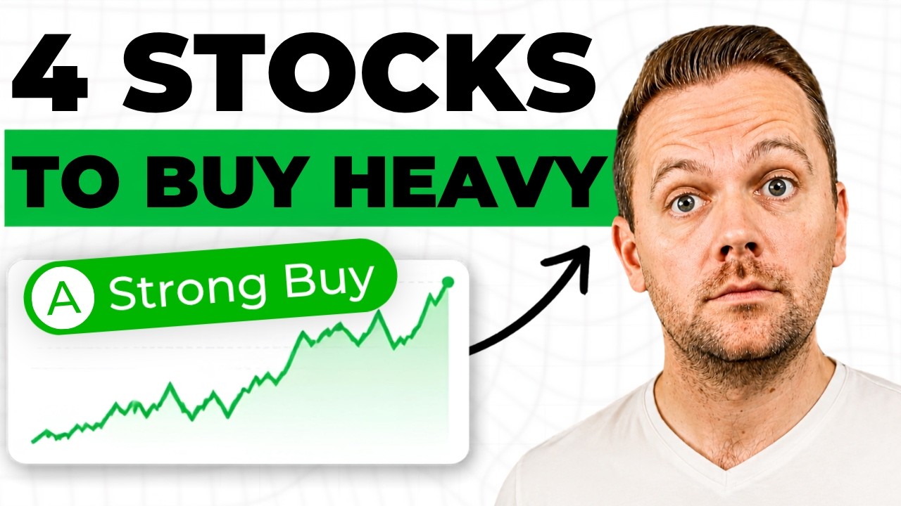 4 Stocks to BUY HEAVY in August 2026