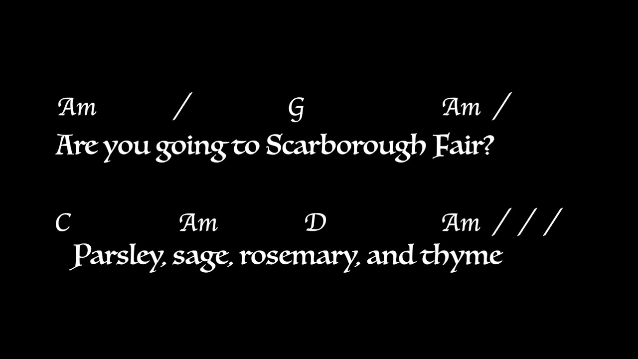 Scarborough Fair/Canticle (Simon and Garfunkel) ukulele rendition