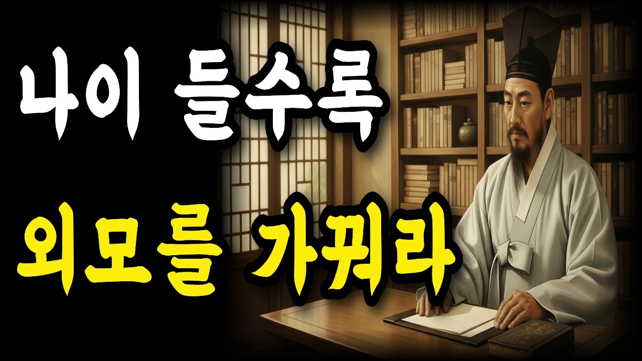 ✨나이가 들수록 외모를 가꿔야 하는 이유✨ l#나이가들수록 #품격있는삶 #자기관리 #정약용l