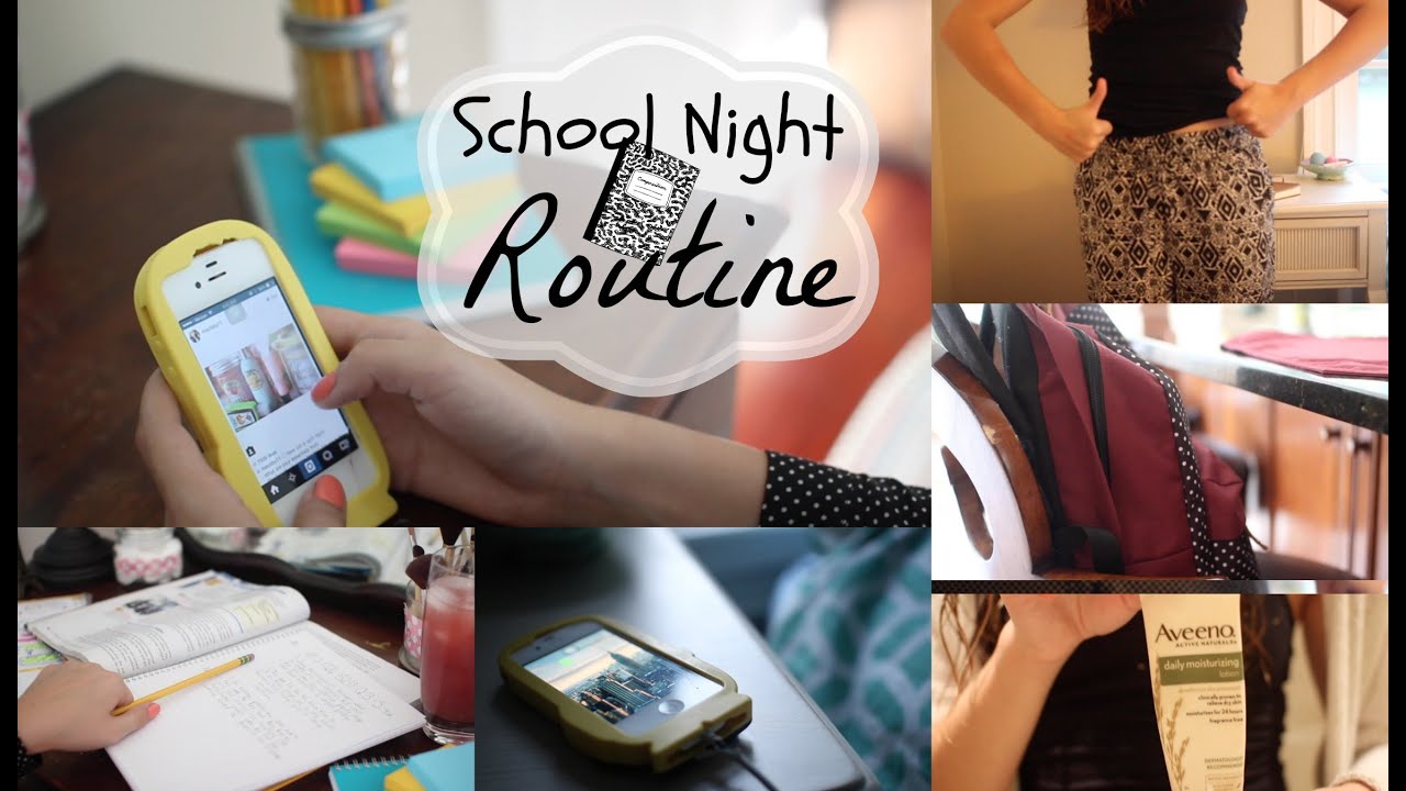 School Night Routine | 2014