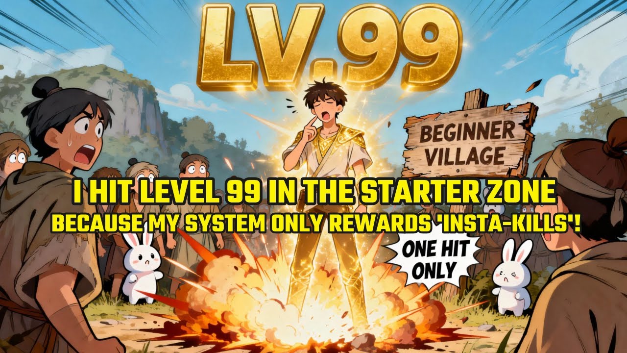 I Hit Level 99 in the Starter Zone... Because My System ONLY Rewards 'INSTA-KILLS'!