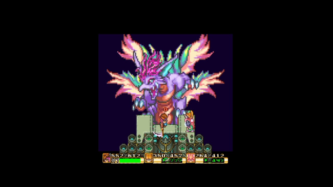 secret of mana SNES gameplay HD [final boss]