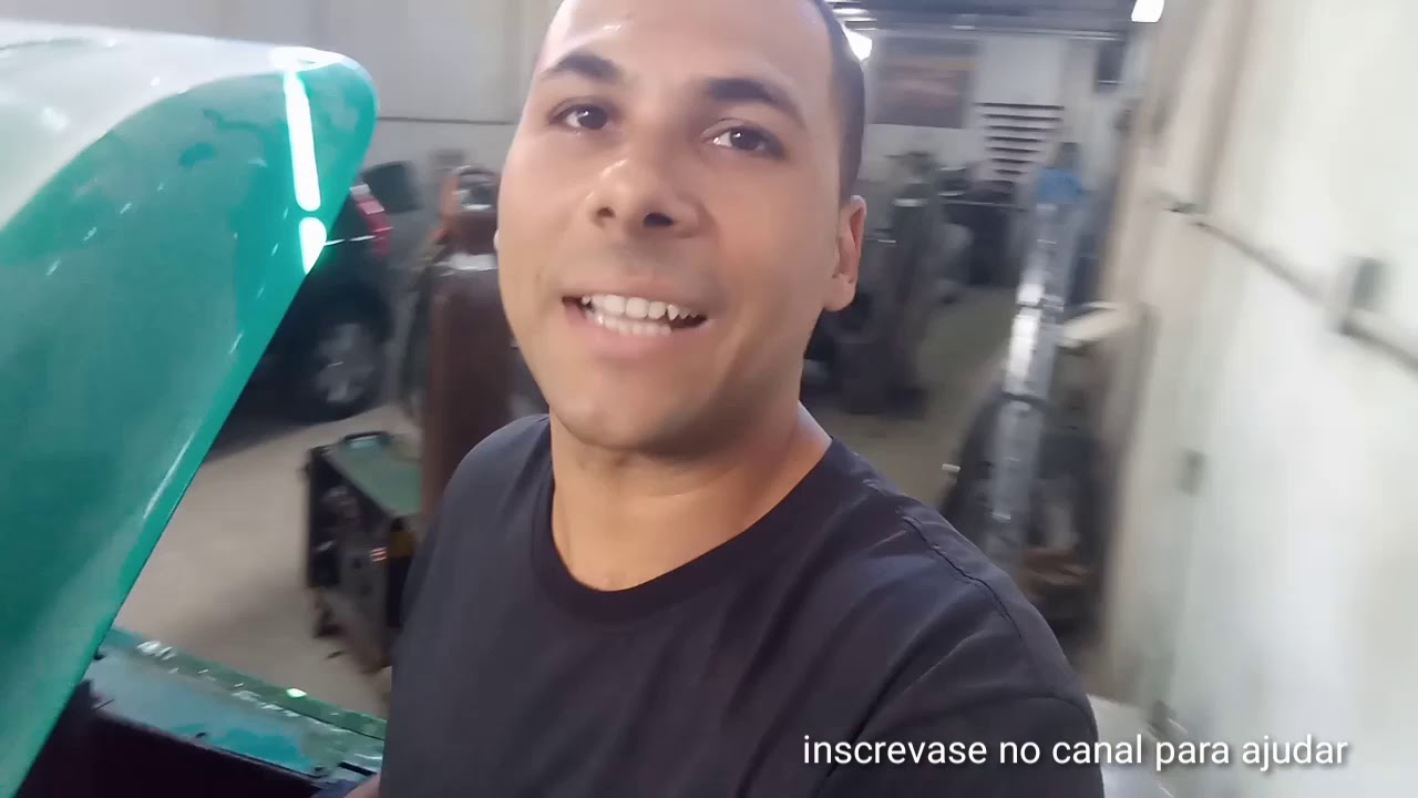 Fabricação do calso da C10 com solda TIG