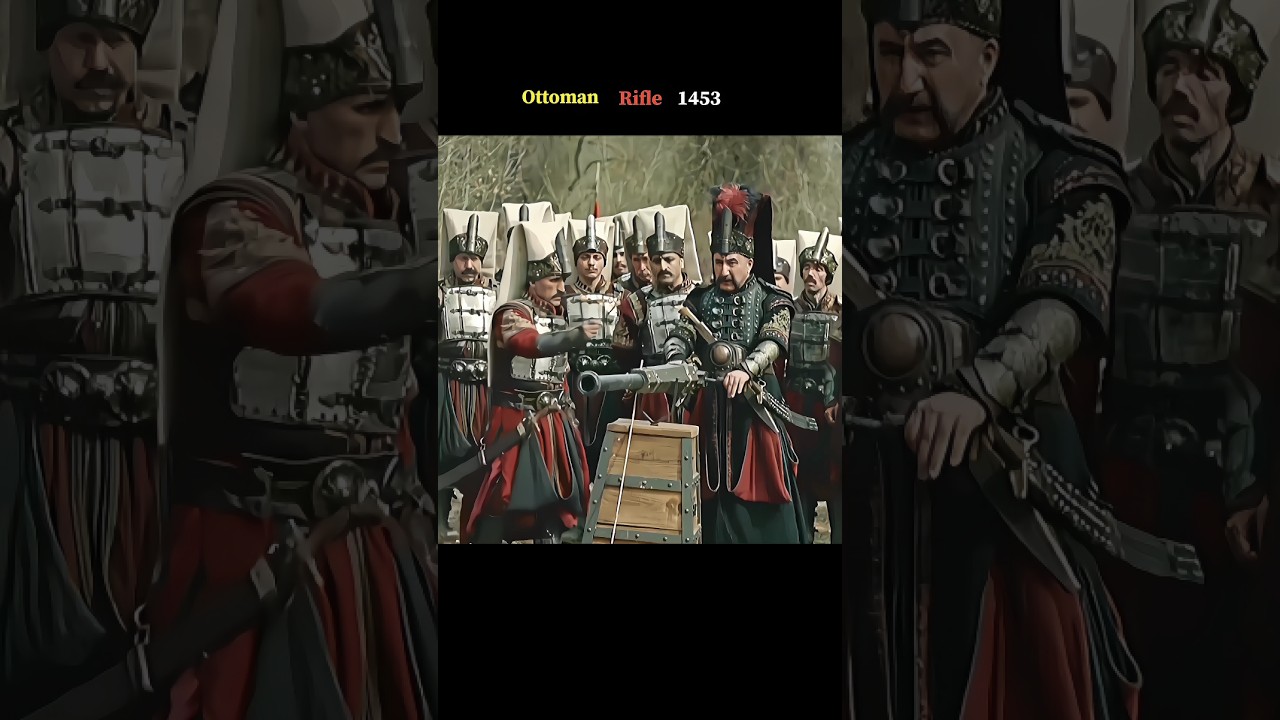 Ottoman Empire Rifle 1453 - Fall of Constantinople #edit #shortvideos #mehmedfetihlersultanı