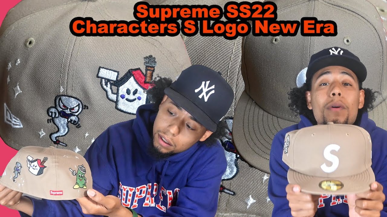 Supreme SS22 Week 18 - Characters S Logo New Era