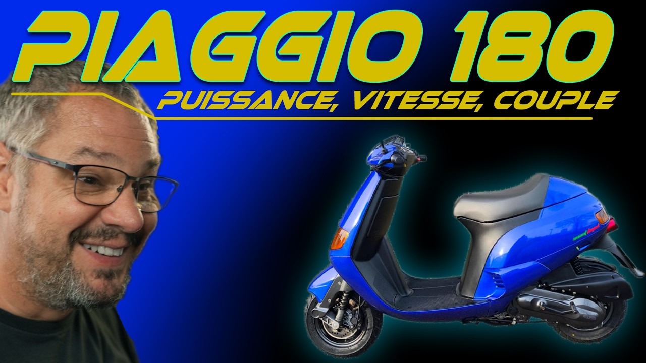 [EP3] Piaggio air Malossi 180 le verdict au banc !