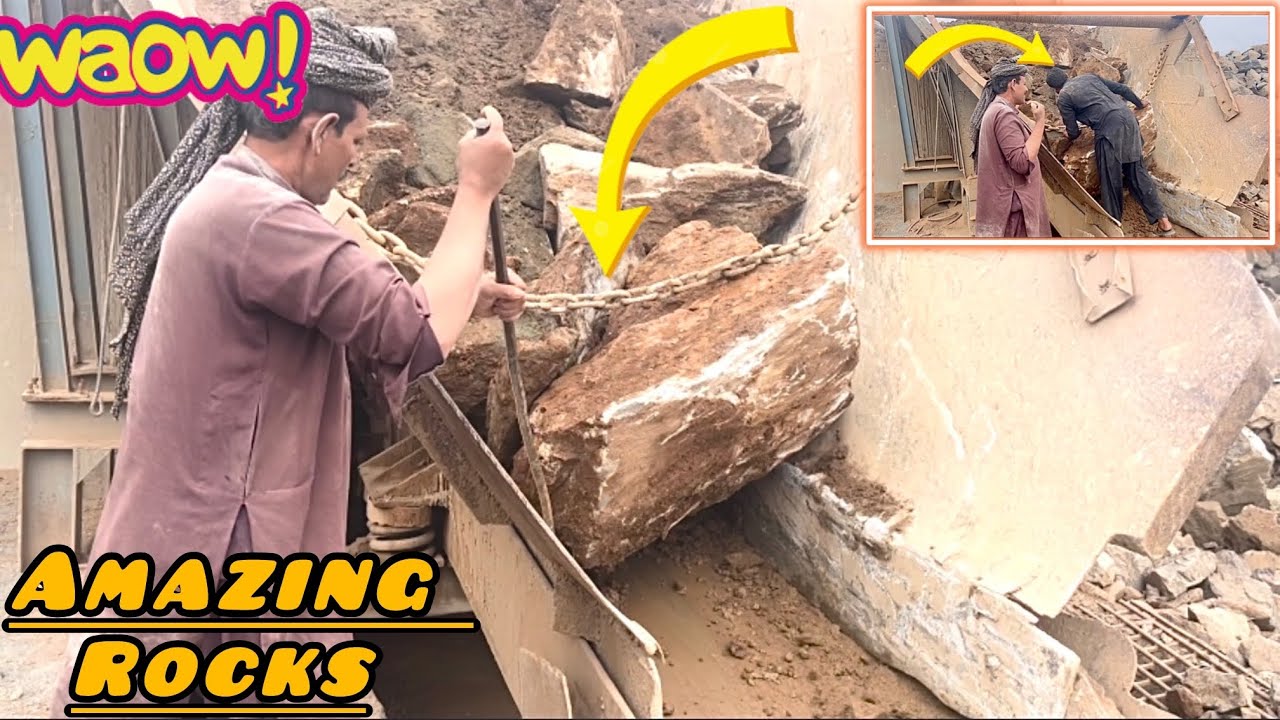  💥Blood,Sweet & Stone: How Rocks Crusher Workers Push Through Everything!!!#dangerous#rock#💥