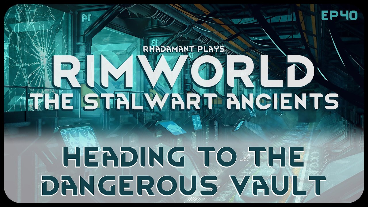 Heading to the Dangerous Vault in The Stalwart Ancients - RimWorld Ancient Gene Lab // EP40