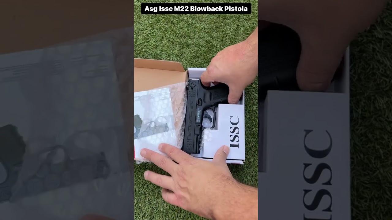 Asg Issc M22 Blowback Pistola #carabinasyvisores #asggun #co2airgun #blowback