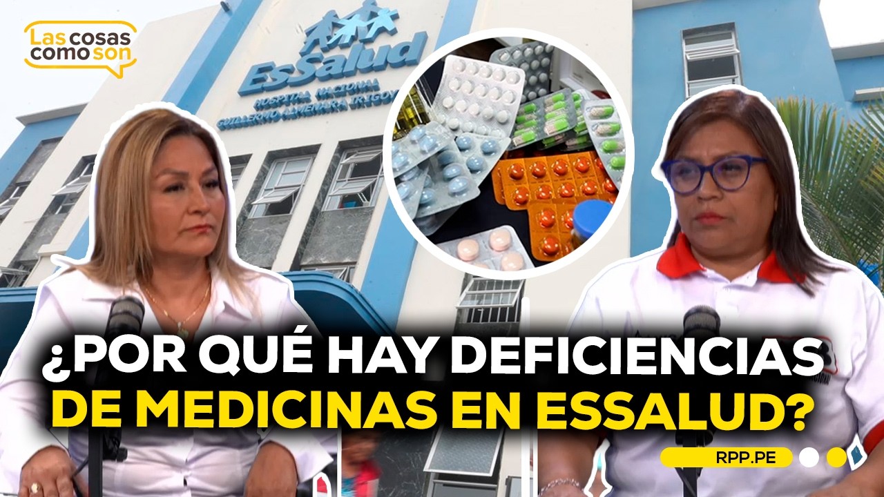 Candidatas al Senado cuestionan deficiencias de medicinas en EsSalud #LASCOSASRPP