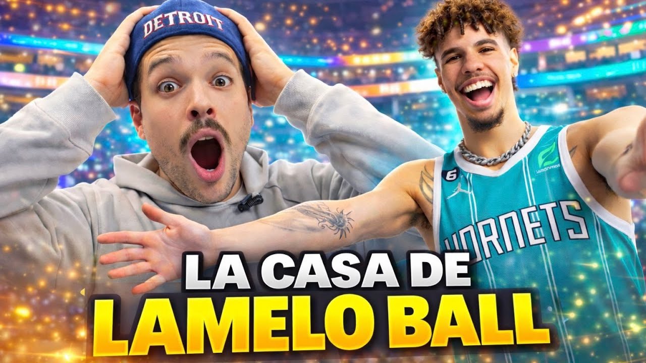 Visité la casa de LaMelo Ball en Charlotte!
