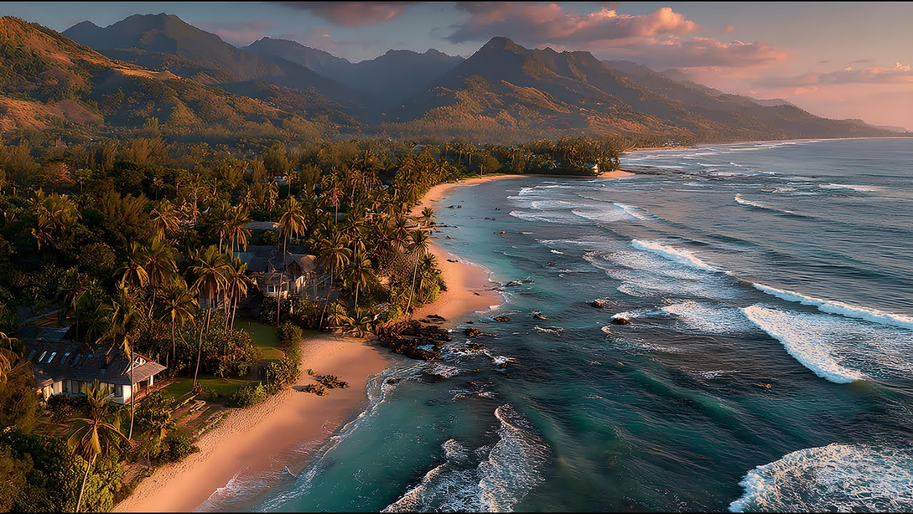(2026: ENJOY LIFE) Mandarin Hawaiian Mix 🏄 Ocean Rhythm for Calm, Confident Flow