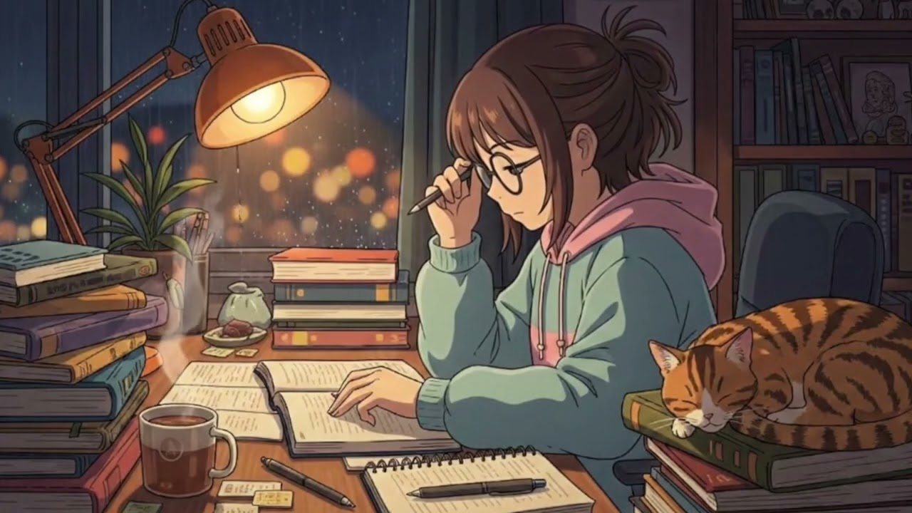 集中力爆上がり。勉強・読書・仕事のためのリラックスBGM　Lofi Study Beats