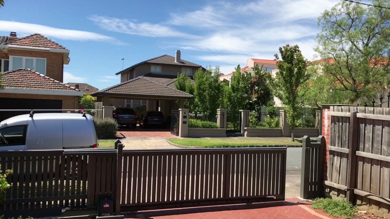 Sliding Gate - Residential timber infill gate with BFT Deimos motor - Powered Gates Australia