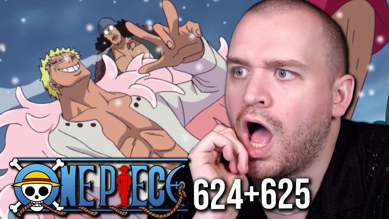 Аокидзи спасает G5 от Дофламинго?!? | Реакция и обзор 624 и 625 серий One Piece | Арка Панк Хазард!