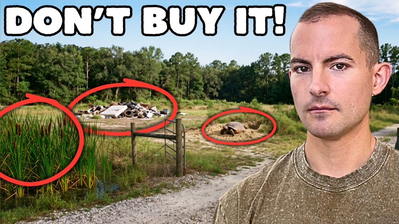 Never Buy ANY Land If You See These 7 Flaws