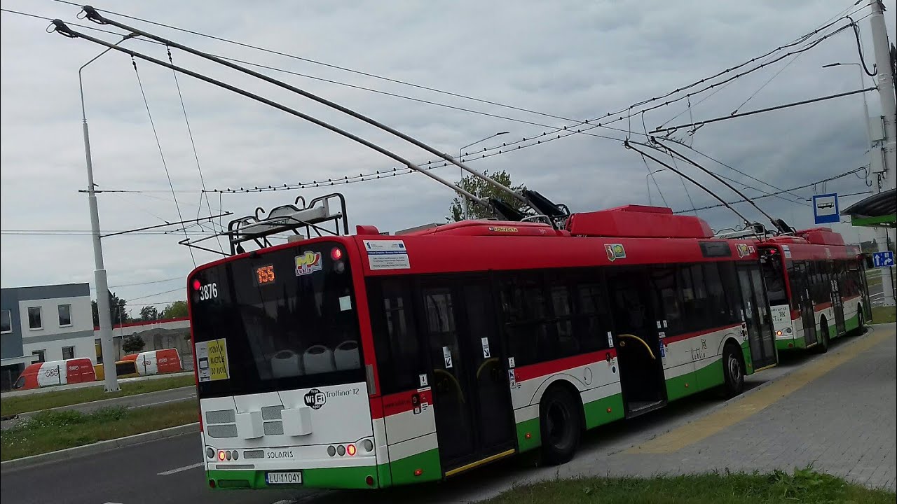 [#240] SOLARIS Trollino12MB #3876 [🚎155] MPK Lublin