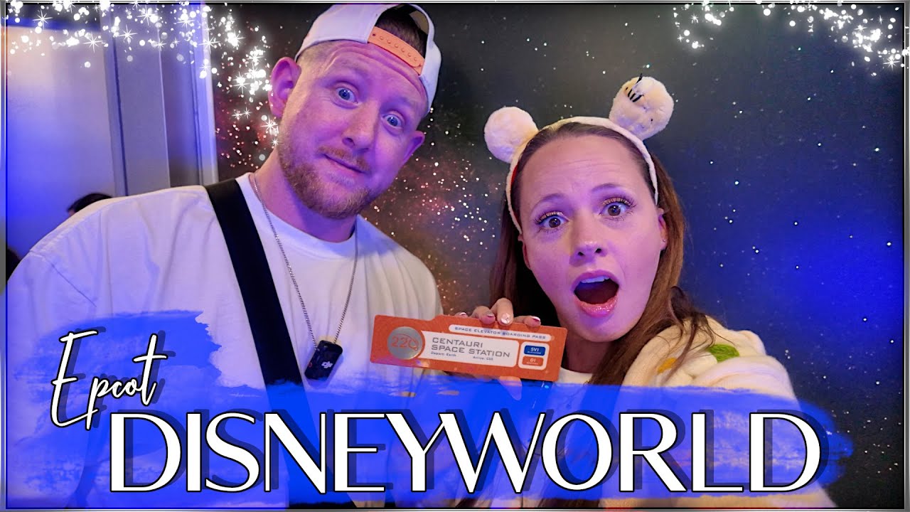 EPCOT 🤍 Day Four | We had lunch in Space 🚀 | Cookie Strolling & OUR favourite BEAR 🐻 