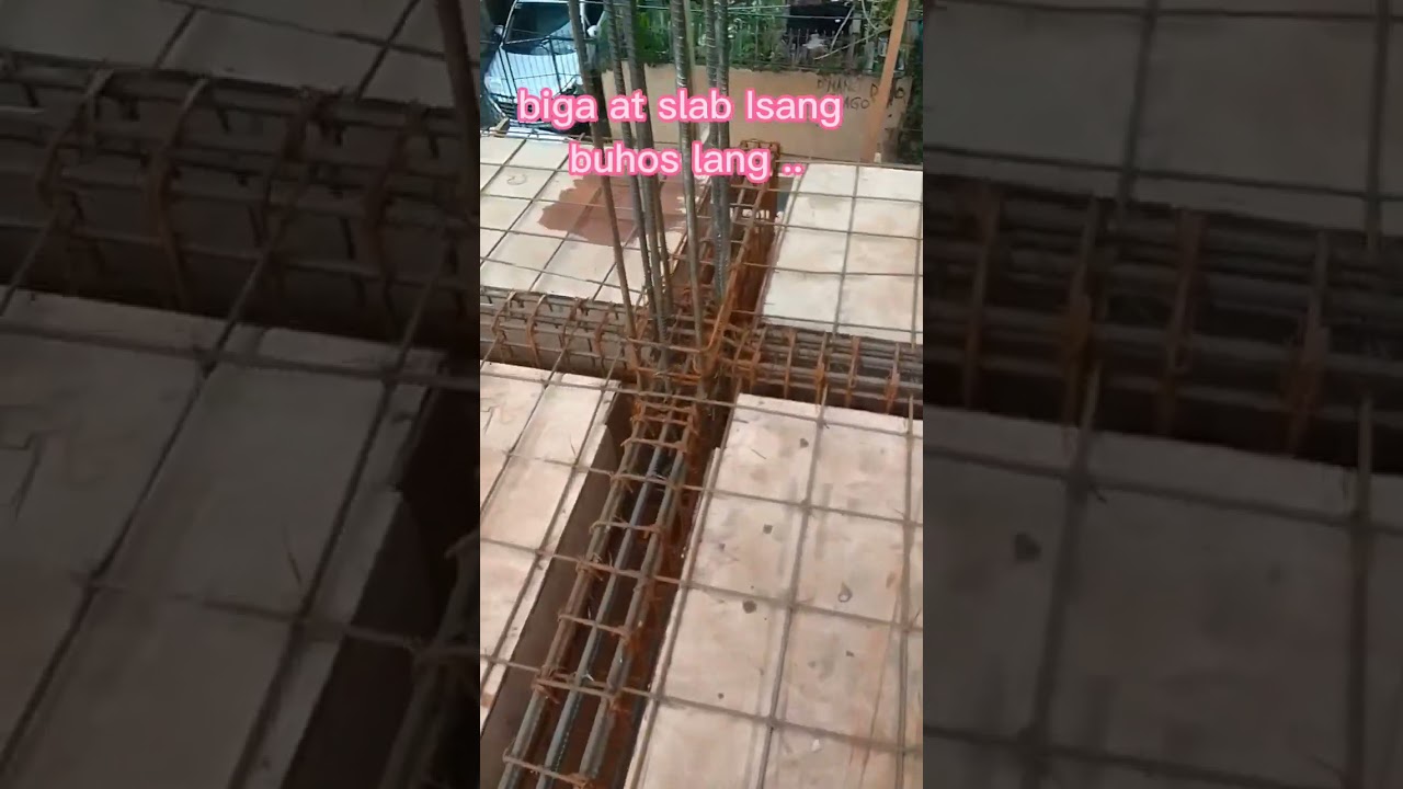 biga at slab Isang buhos lang para matibay..