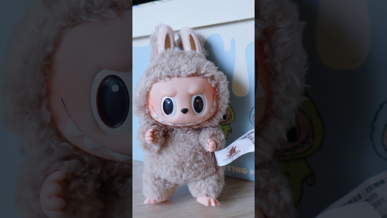 Unboxing Labubu Exciting Macaron Series from Pop Mart 🤎Toffee #labubu #popmart #泡泡瑪特