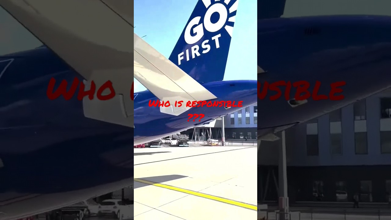 Go First Airline Fall- Who is responsible for such fall #crisis #goair #gofirst #aviation #viral #1m