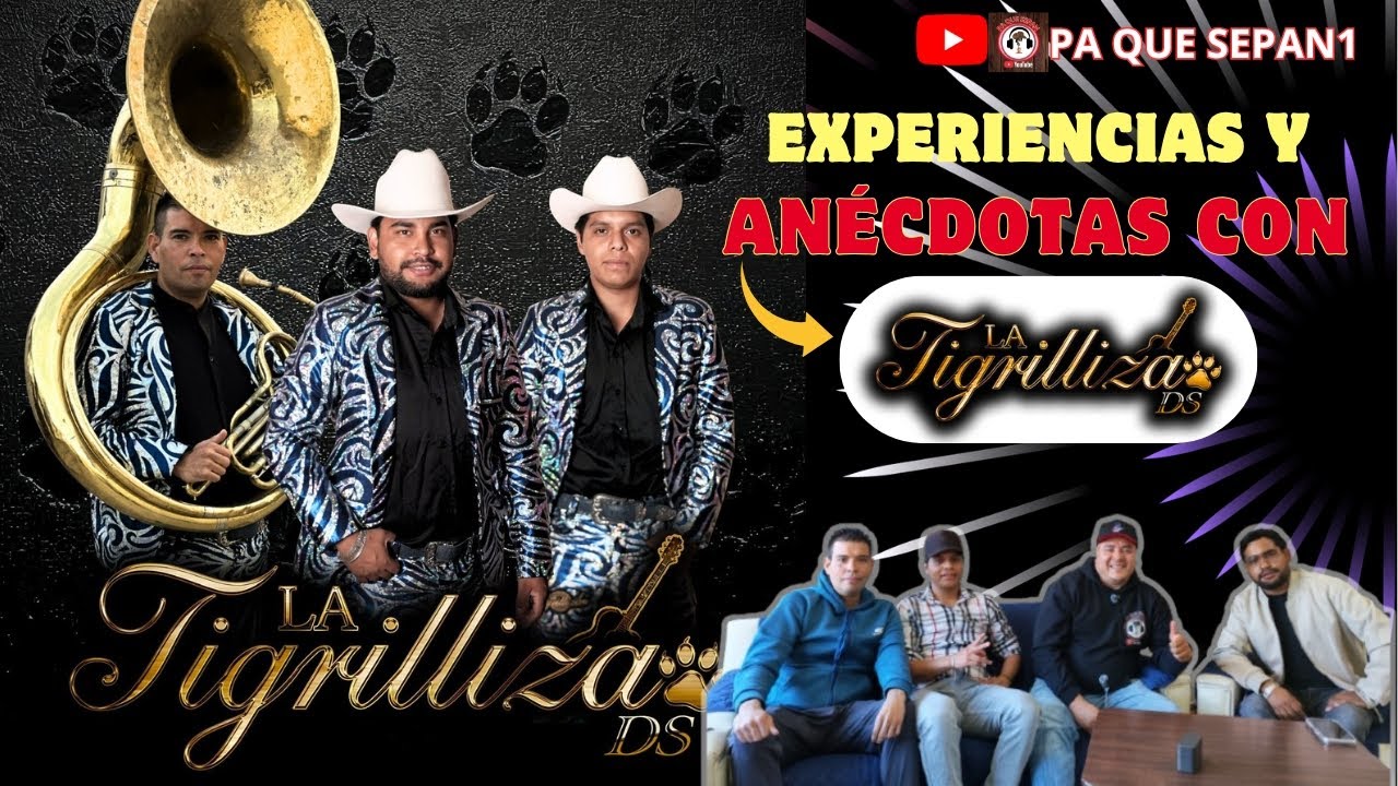 LA TIGRILLIZA DS nos cuentan un poco de sus experiencias que an vivido en la 🎵🎼 @PAQUESEPAN1