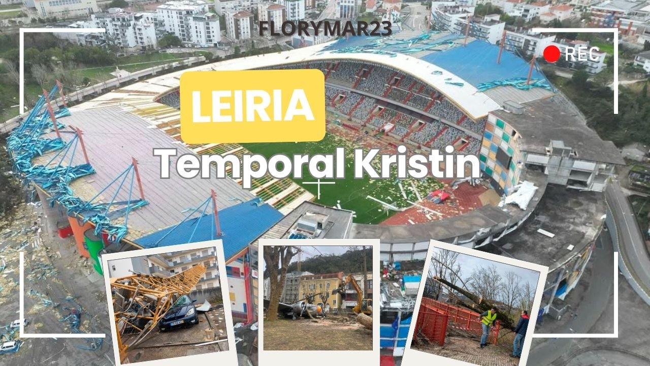 EL PASO DE LA DEPRESIÓN KRISTIN POR LEIRIA, PORTUGAL: Crónica de un temporal.