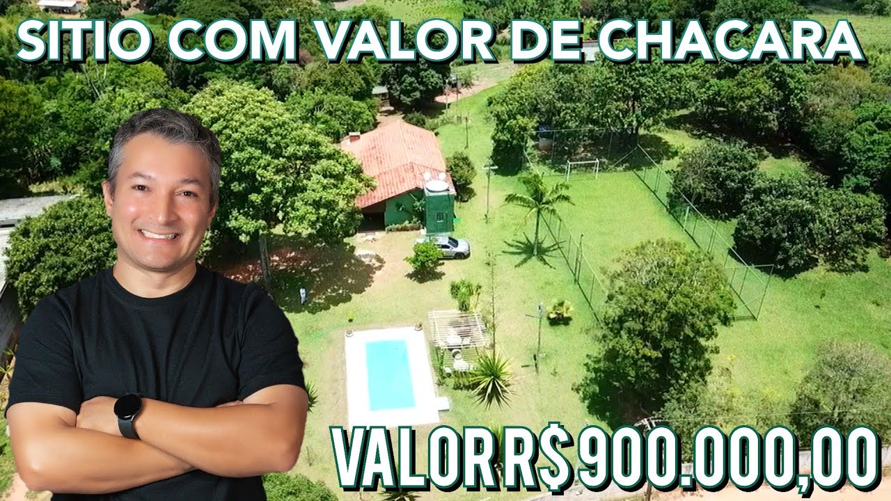 Chácara com 19 mil m² a venda, dois lagos, riacho na divisa, porteira fechada #chácara #sitio